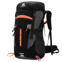 Waterproof and Breathable Mountaineering Bag Male 50L Outdoor Backpack Night Reflection Hiking Camping Outdoor Travel Bag