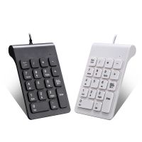 Mini Digital 18-key Numeric Keypad Numpad Number Pad Accounting ler Keyboard