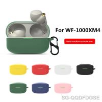 For SONY Wf 1000XM4 Case Earphone Cases Silicone Protective Cover For Sony WF-1000XM4 Case Shockproof Shell With Hook