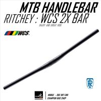 แฮนด์ตรงเสือภูเขา RITCHEY : WCS 2X BAR FLAT HANDLEBAR สีดำ 31.8 / กว้าง 720mm. / +/-5mm