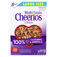 General Mills Multi Grain Cheerios Cereal เจเนอรัล มิลล์ เชียริโอส์ ซีเรียล 340 กรัม