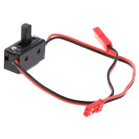 【SALE】 lesslisoftlem1986 ใหม่30ซม. RC รถ LED Light ควบคุมสายไฟสำหรับ Axial SCX10 90046 HSP TRX4 RC Crawler Switch Connector