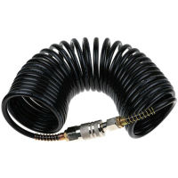 1/4 PE Flexible Compressor Air Hose Durable Practical Pneumatic Easy Apply Extension Inflating Coil Adapter Quick Coupler Air Compressors Inflators