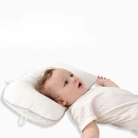 Newborn Baby Pillow with Anti-eccentric Head Design and Anti-fall Artifact Infant Accessories for Head Shaping