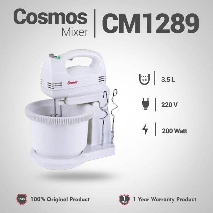 Mixer Cosmos Stand Mixer Cosmos CM 1289 Lazada Indonesia