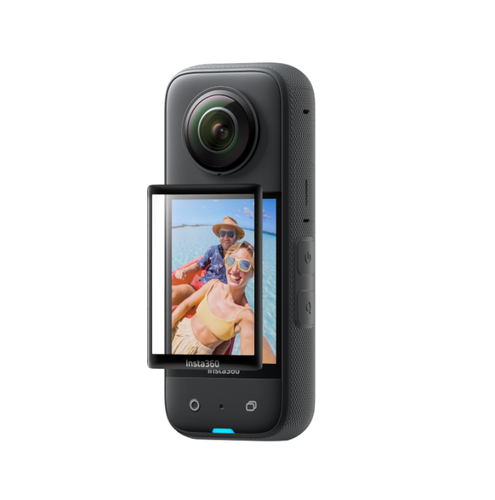 insta360-x3ปกป้องหน้าจอกระจกนิรภัยฟิล์มความคมชัดสูงอุปกรณ์เสริมเดิม