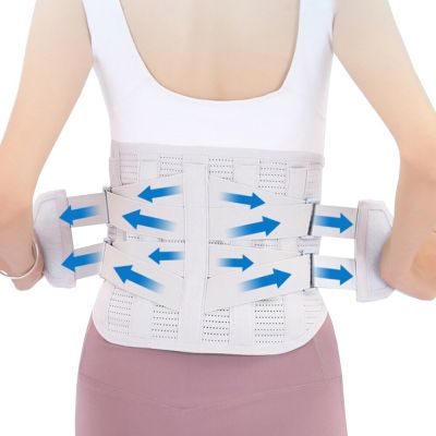 Keel Bone Magnetic Self Heating 3 Pad Lumbar Support Lower Back Brace Waist Disc Herniation Orthopedic Posture Corrector Belt
