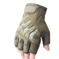 Multicam Gloves Tactical Military Anti-skid Full Finger Gloves Combat Paintball Touch Screen Rubber Protective Gloves