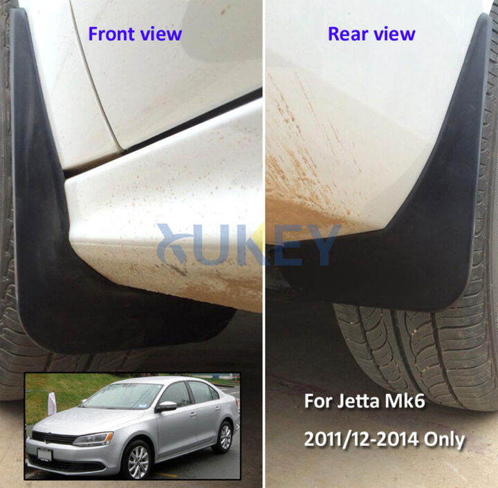 ชุด-mud-flaps-mudguards-สำหรับ-vw-jetta-mk6-a6-2011-2012-2013-2014-vento-sedan-splash-guards-mudflaps-ด้านหน้าด้านหลัง-mud-flap-fender