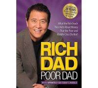 ( ฉบับภาษาอังกฤษ ) Rich Dad Poor dad หนังสือ พ่อรวยสอนลูกอย่างไร