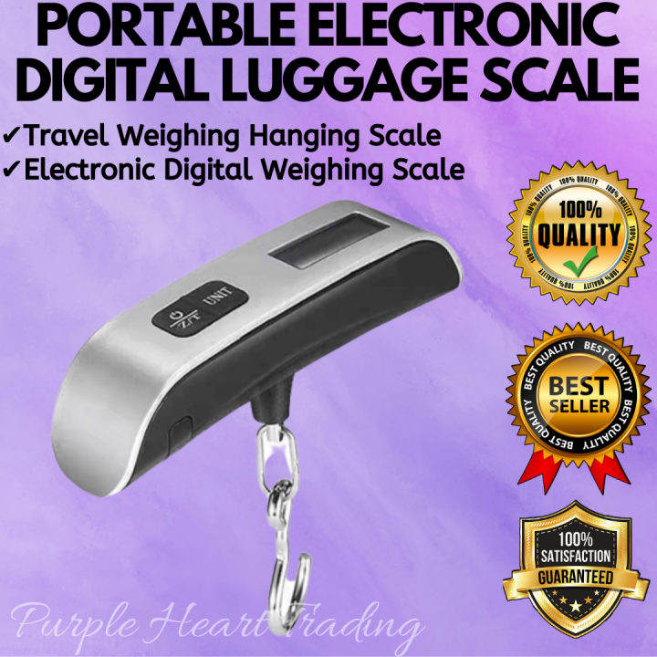 500 gram .50 kg 110lb Portable Electronic Digital Luggage Scale Travel Weighing Hanging Scale