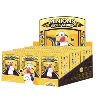 Minion Blind Box Popmart Minion Mount Series Kovin Stuart Jerry Bob Kawaii Cute Toy Suprise Box Peripheral Gift