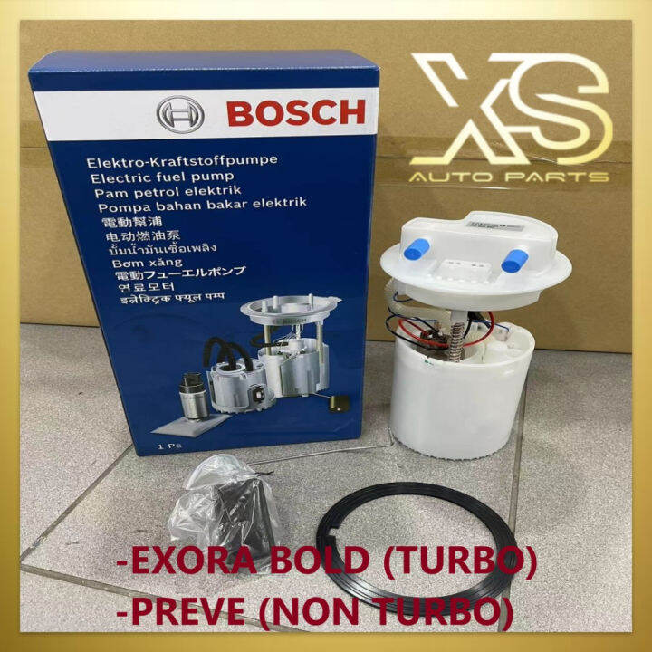 ( 100 ORIGINAL BOSCH ) FUEL PUMP ASSY PROTON EXORA BOLD 1.6 TURBO