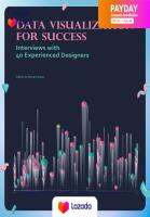 [New English Book] Data Visualization for Success : Interviews with 40 Experienced Designers [Hardcover] พร้อมส่ง