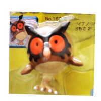 Tomy Pokemon ฟิกเกอร์ตัวการ์ตูนฟิกเกอร์ Anime Hoothoot Animação Uperiféricos Produtos Presente De Natal Modelo Brinquedos