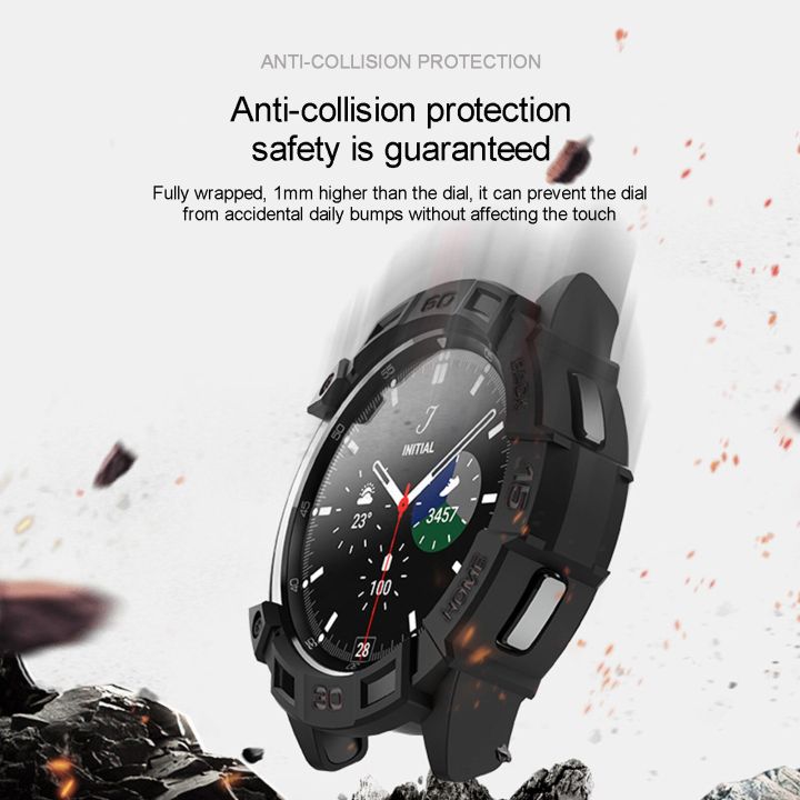 watch-case-for-galaxy-watch-4-46mm-watch-screen-protector-full-coverage-cover-anti-collision-protection-smart-watch-accessories-drills-drivers