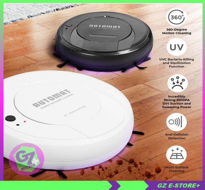 AUTOMAT Robovac Robot Vacuum Cleaner BLACK Lazada PH