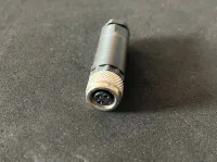 Connector M8 : 3 poles Female M8 cable connector IP67