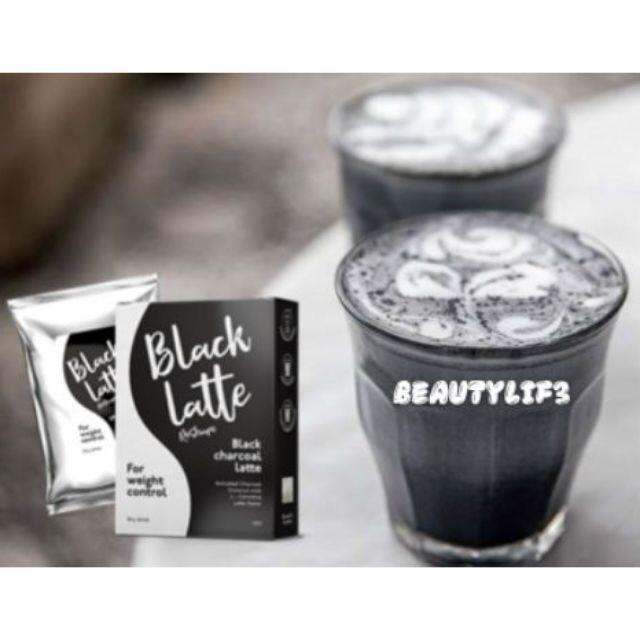 New sale Black Latte Dry Drink Black Charcoal Latte Hendel 's Garden