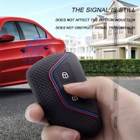 【cw】 For VW ID4 X CROZZ 2022 Decoration Silicone Car Protect Shell Key Case Cover Hotsale Trim Car Accessories