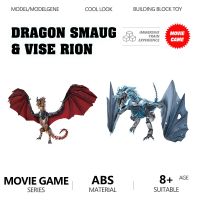 ของเล่นสร้างสรรค์ Drogon Viserion Dragon Building Bs ชุดโมเดลภาพยนตร์ฟิกเกอร์อนิเมะของเล่นสำหรับสะสมของขวัญคริสต์มาส