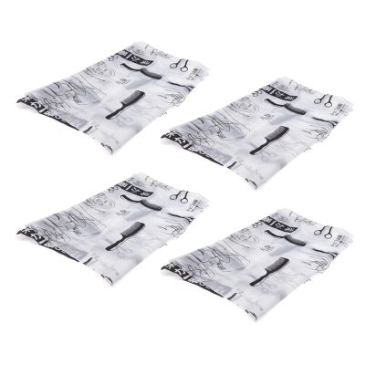 4X Adult Salon Barber Gown Cape Hairdressing Hairdresser Hair Cutting Cloth Black
