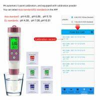 【LZ】✽✕✻  Caneta Digital Tester Água Potável 7 em 1 PH TDS Bluetooth Phone App Monitoramento de Dados Smart Water Quality Detector Salinity Meter