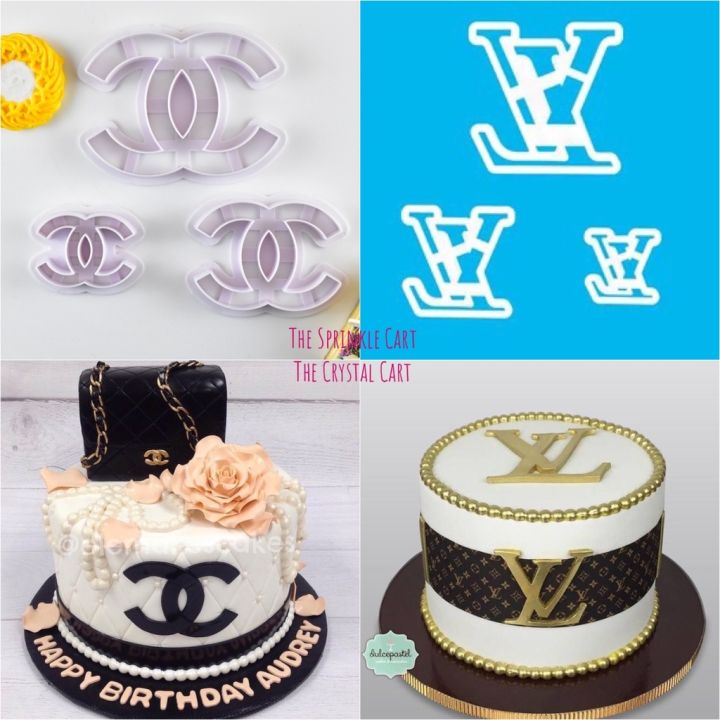 Louis Vuitton Cake Topper  Louis vuitton cake, Cake toppers