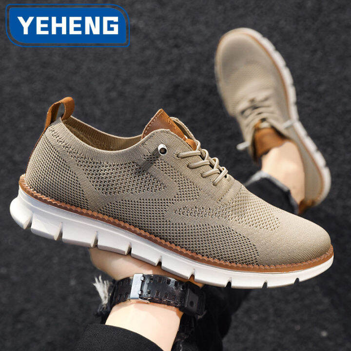 new-autumn-casual-knitted-mesh-mens-shoes-solid-shallow-lace-up-lightweight-soft-sneakers-shoes-breathable-man-footwear-flats