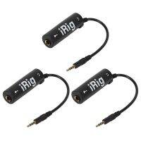 3X IRig Guitar Interface Converter Replacement Guitar for Phone / for Ipad New