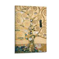 Jajer กุสตาฟ Klimt ภาพวาด Artworks- (ต้นไม้แห่งชีวิต,1905) ของขวัญโปสเตอร์รูปภาพผ้าใบวาดภาพศิลปะบนผนังภาพตกแต่งการตกแต่งที่ทันสมัย12X18นิ้ว (30X45ซม.)