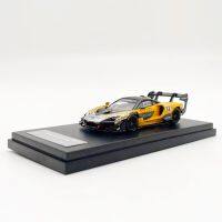 จอแอลซีดี1:64รุ่นรถ Senna GTR อัลลอยคอลเลกชันรถสปอร์ต-สีส้ม