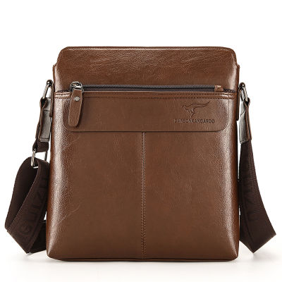 Mens Waterproof Crossbody Shoulder Bag Men Leather Chest Bags Business Messenger Single Shoulder Bags For Male Design