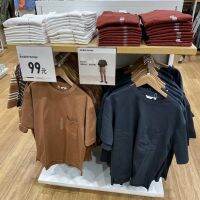 UNIQLO เสื้อคู่2022แขนสั้นลำลอง,รอบคอหลวมคู่เสื้อผ้าสำหรับทั้งหญิงและชาย433031ใส่ได้กับทุกชุดฤดูร้อน