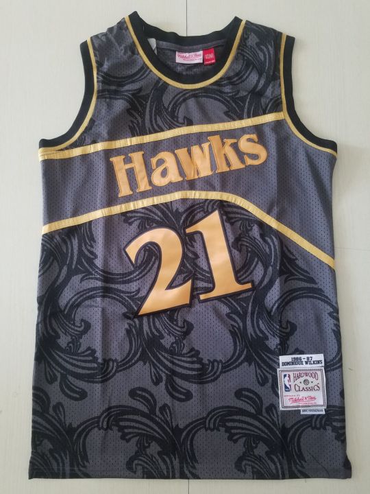 ready-stock-new-arrival-mens-21-dominique-wilkins-atlanta-hawks-mitchell-ness-1986-87-hardwood-classics-basketball-swingman-jersey-black