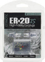 Etymotic Research ER20XS High-Fidelity Earplugs (Concerts, Musicians, Airplanes, Motorcycles, Sensitivity and Universal Hearing Protection) - Standard, Clear Stem Standard Fit