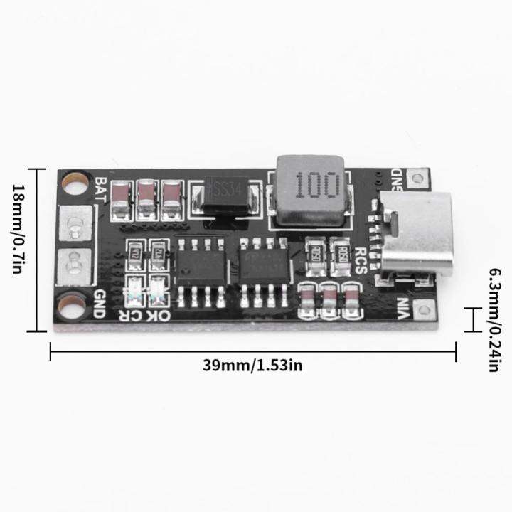 2s-3s-4s-ประเภท-c-ถึง8-4v-12-6v-16-8v-โมดูลเพิ่มการชาร์จไฟตัวป้องกันกระแสไฟฟ้าเกินกำหนดแผงโมดูล-pcb-แบตเตอรี่ลิเธียม18650