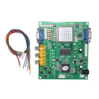 GBS8200 for Arcade Game RGB CGA EGA YUV to VGA HD Video Converter Board Moudle HD9800 Game Monitor Converter Board Video Decode