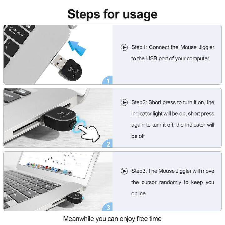 vaydeer-เมาส์ขนาดเล็ก-jiggler-เมาส์-usb-mover-ปลั๊กแอนด์เพลย์รองรับหลายแทร็กจำลองการเคลื่อนไหวของเมาส์เพื่อป้องกันไม่ให้เข้าสู่-yuebian-การนอนหลับ