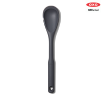 OXO ตะหลิวซิลิโคน ทรงช้อนกลม l Silicone Chop &amp; Stir Cooking Spoon Peppercorn ช้อนเหมาะสำหรับการต้มสตูว์ ซุป มีความยืดหยุ่น  ซิลิโคนทนความร้อนสูง