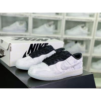 2023 6 Original Womens CLOT FRGMT sb duk Low Sport Shoes White Silk