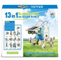 ?พร้อมส่งจากไทย?DIY Educational Solar Robot 13 in 1 หุ่นยนต์พลังงานแสงอาทิตย์ประกอบได้ 13 แบบ