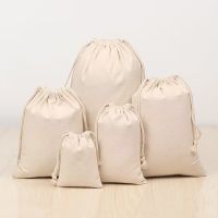 New Cotton Linen Storage Bag Drawstring Bag Small Coin Purse Travel Women 39;s Small Cloth Bag Christmas Gift Bag