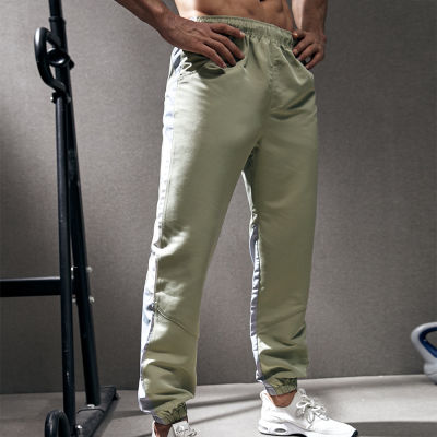 Men Running-Pants Track Joggers Long Sport Gym Workout Fitness Basketball Soccer Tennis Athlete Training Sporty Sweatpants