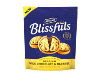 Mcvitie Blissfuls Chocolate &amp; Caramel 228g บิสกิต ขนม ขนมขบเคี้ยว