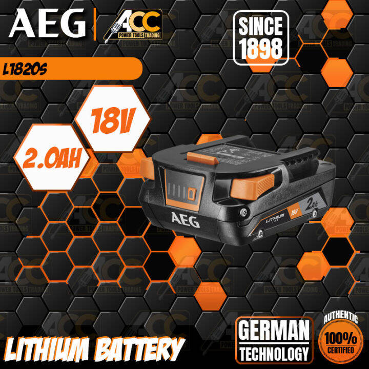 Аккумулятор aeg l1820r