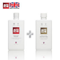 Autoglym Super Resin Polish 500 ml. น้ำยาขัดเคลือบเงาฟื้นฟูผิวสีรถยนต์ + Autoglym Extra Gloss Protection 500 ml. น้ำยาเคลือบเงาสร้างแผ่นฟิล์มป้องกันขนแมว