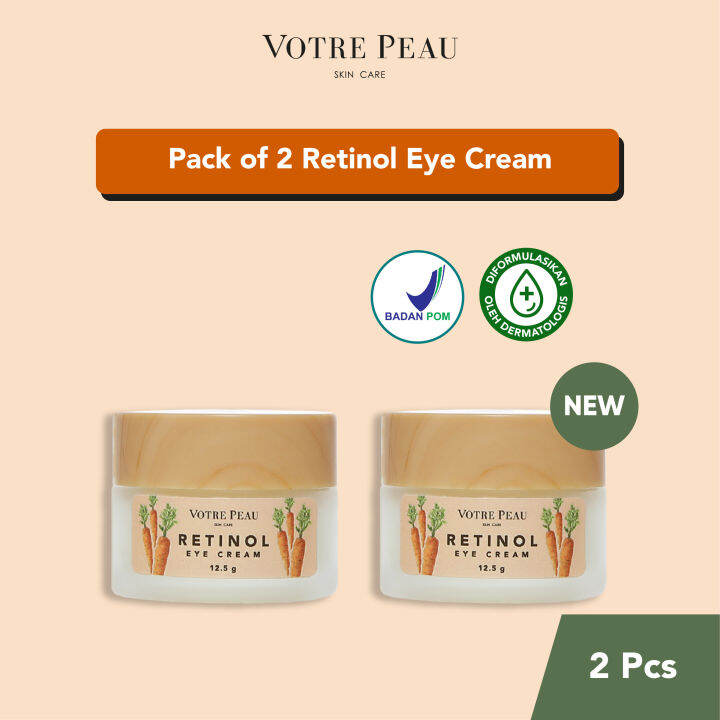 Pack of 2 Votre Peau Retinol Eye Cream 12,5g Lazada Indonesia