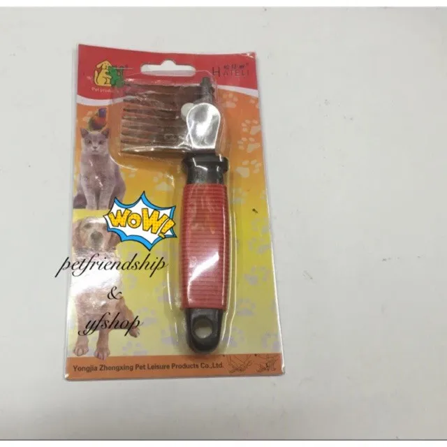 Pet dematting Groomers Pet Dematting Tool Comb Lazada PH