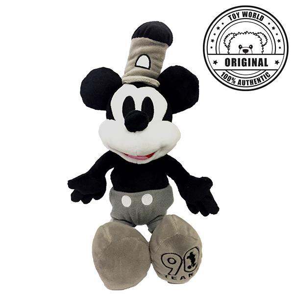 TOY WORLD Disney Mickey Steamboat Willie 90th Anniversary 12â€³ Plush ...